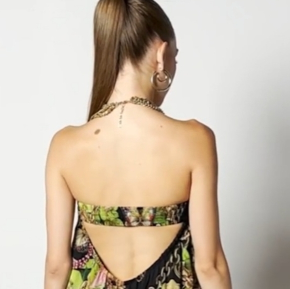 Akira Tropical Print Jumpsuit - Picture 3 of 5